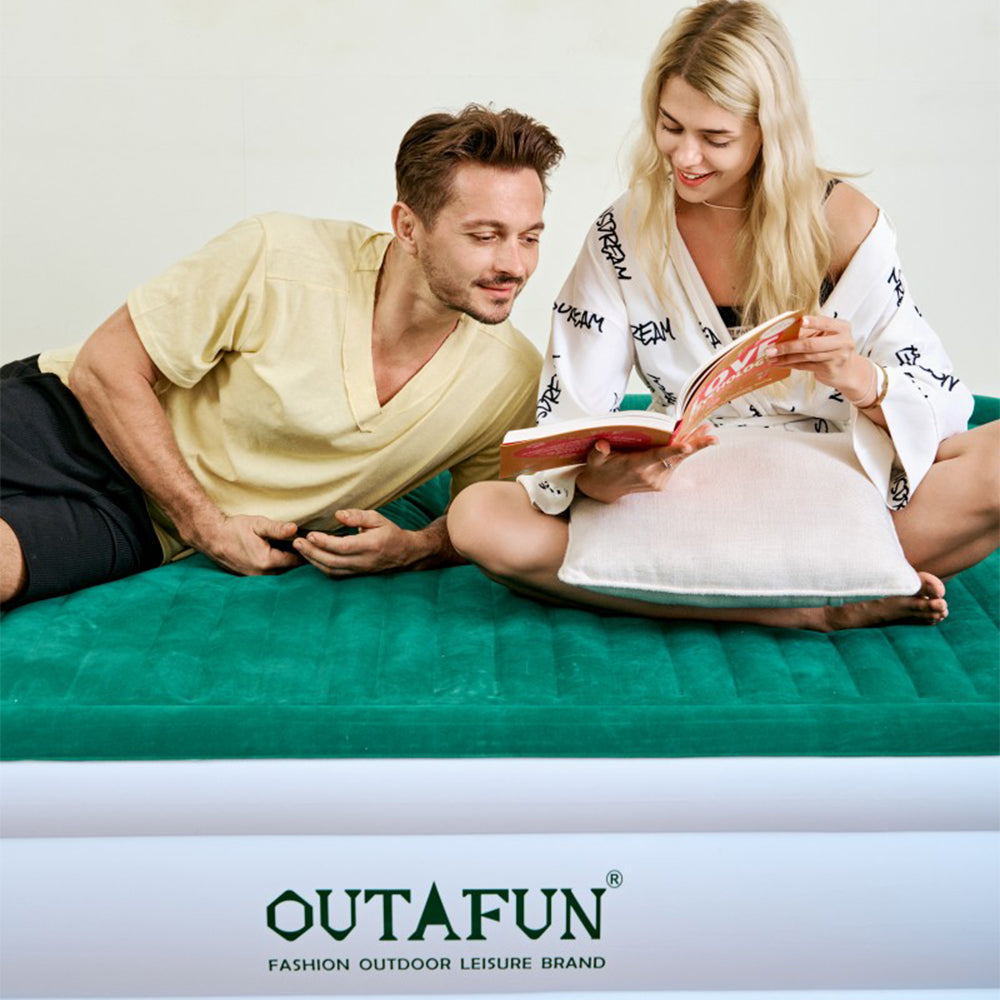 Luxuriöse aufblasbare Matratze Bett-24 – OUTAFUN