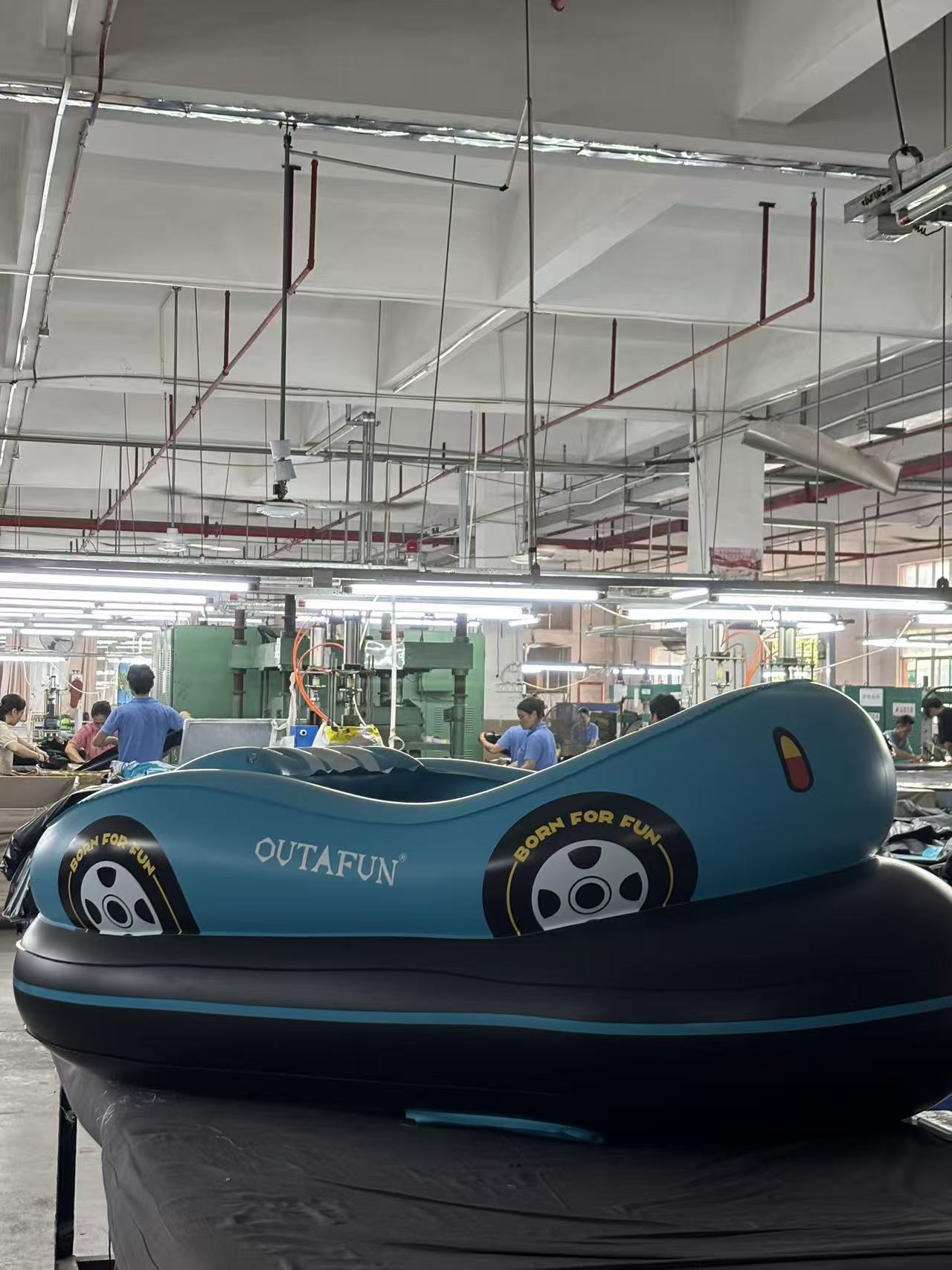 Summer Season Drives Growing Demand for Outafun Inflatable Bumper Cars Worldwide