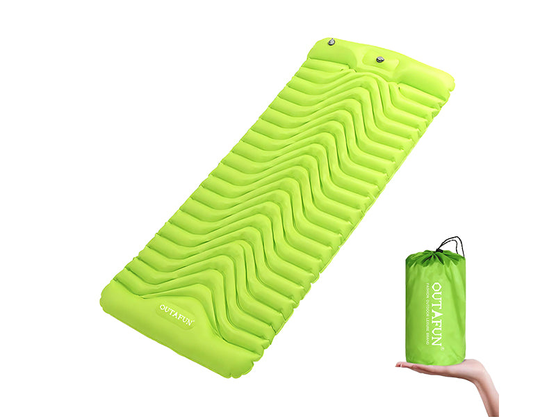 Portable V-Shaped Air Sleeping Mat V-01