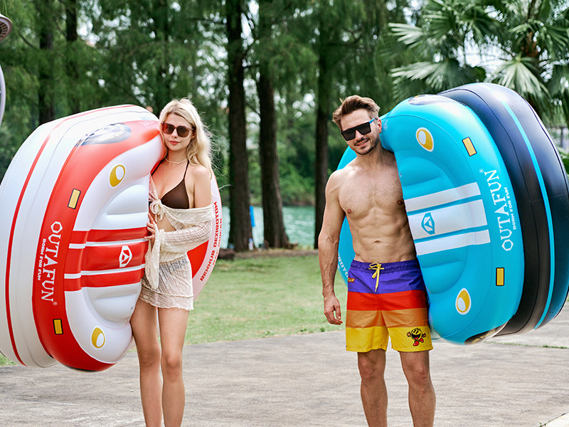 Motorized Inflatable Bumper Car Floats