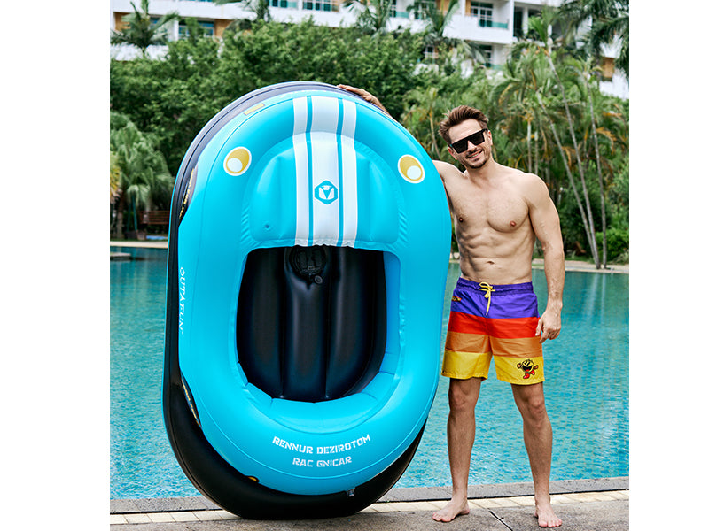 Motorized Bumper Car Float | OUTAFUN | electric powered inflatable bumper car