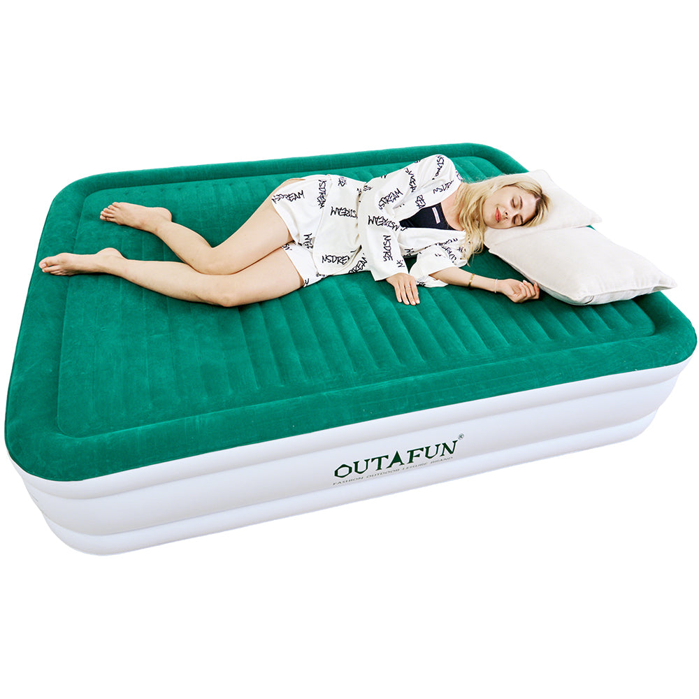 Luxuriöse aufblasbare Matratze Bett-24 – OUTAFUN