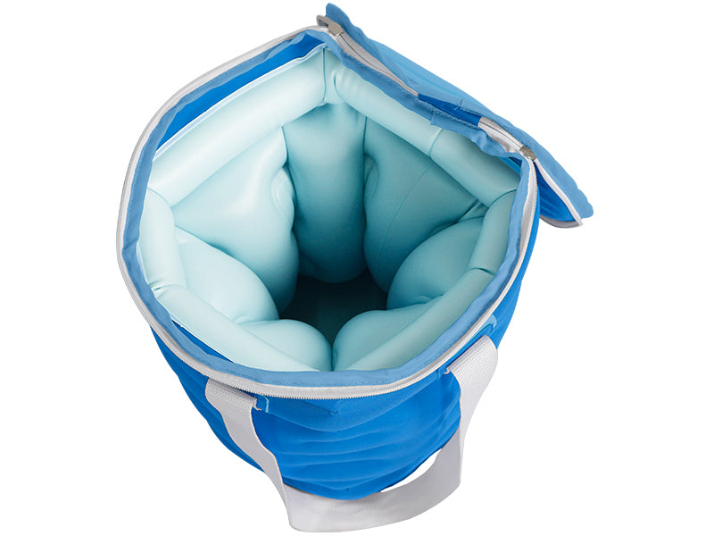 Tragbarer aufblasbarer Eiseimer