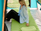 Portable V-Shaped Air Sleeping Mat V-01