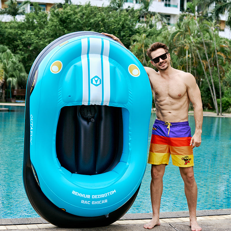 Motorised Floaties Motorized Bumper Car Float | OUTAFUN | electric powered inflatable bum