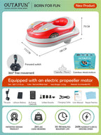 Motorized Inflatable Bumper Car Floats | OUTAFUN