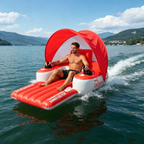 Motorized Inflatable Float Tube with Dual Thrusters | OUTAFUN