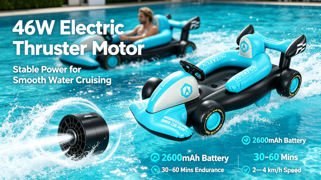 Motorisierte aufblasbare Bumper-Car-Floats