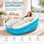 Canapé gonflable inclinable de luxe SF-01
