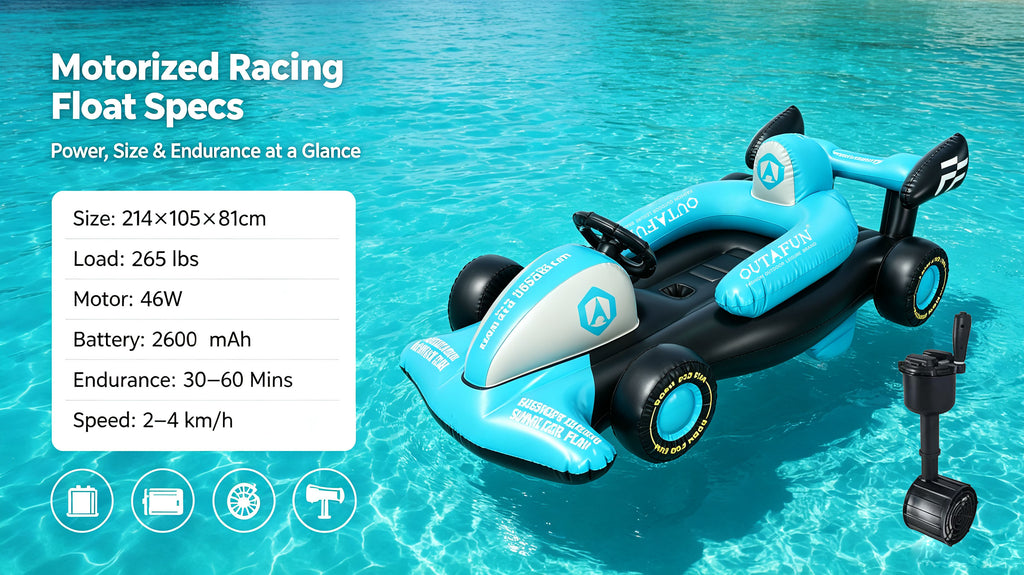 Motorisierte aufblasbare Bumper-Car-Floats