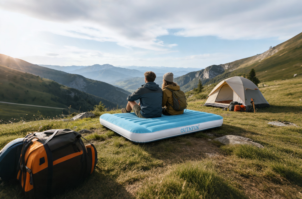 Luxuriöse aufblasbare Matratze Bett-24