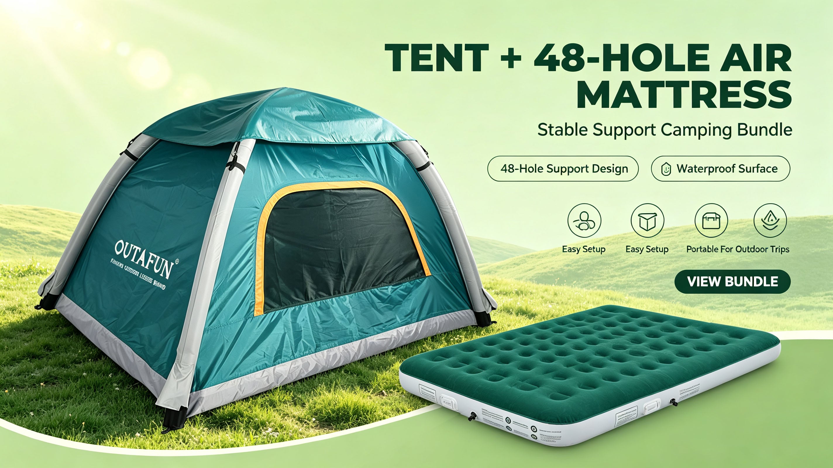 Tente gonflable en un clic ZP-01