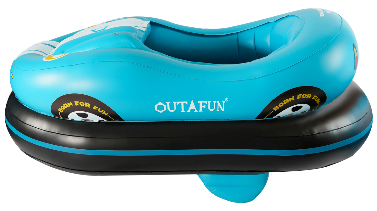 Motorized Bumper Car Float | OUTAFUN | electric powered inflatable bum