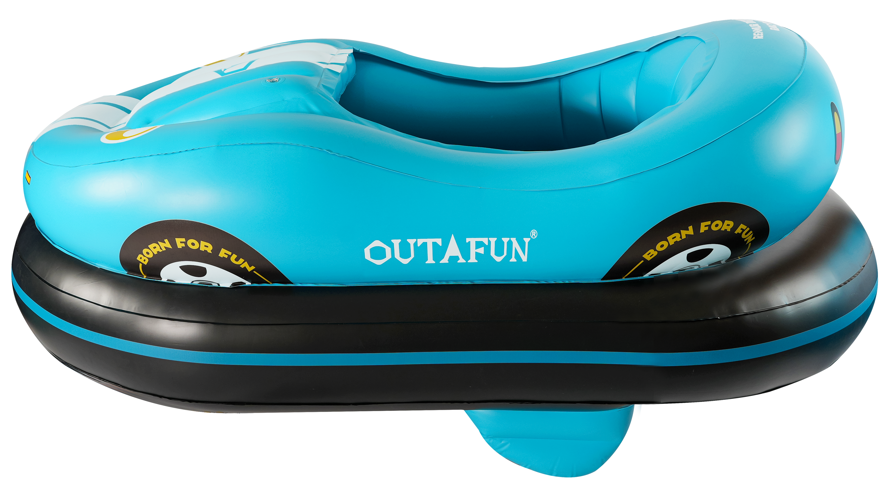 Motorized Inflatable Bumper Car Floats | OUTAFUN
