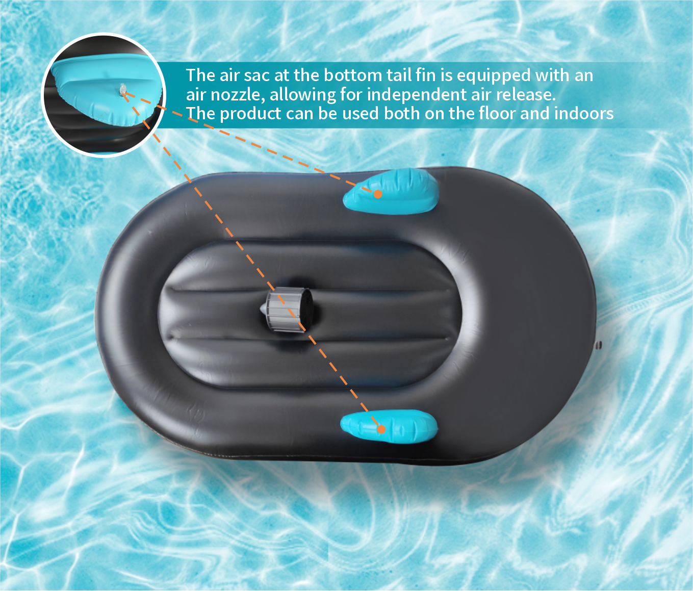 Motorized Inflatable Bumper Car Floats | OUTAFUN