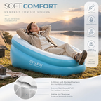 Canapé gonflable inclinable de luxe SF-01